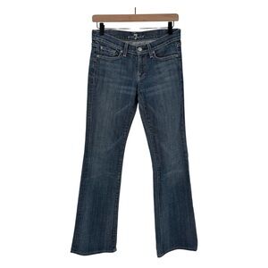 7 For All Mankind Y2K Dark Blue Lowrise Boot Cut Jeans Size‎ 26